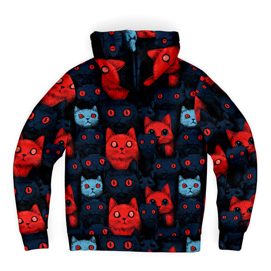 Cats of Doom - Sherpa Jacket Hoodie