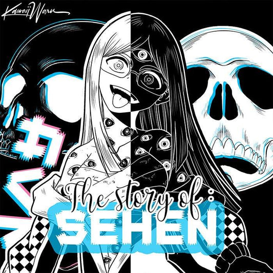 Sehen, the fearless many-eyed Kawaiiwaru character