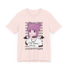 Budo Kawaii Sad Anime Girl Unisex t-shirt