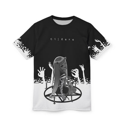 Chiroko - Necromancer Monochrome - All Over T-Shirt