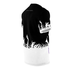 Chiroko Kawaii Creepy Cute Demon Anime Girl Unisex AOP Cut & Sew T-shirt