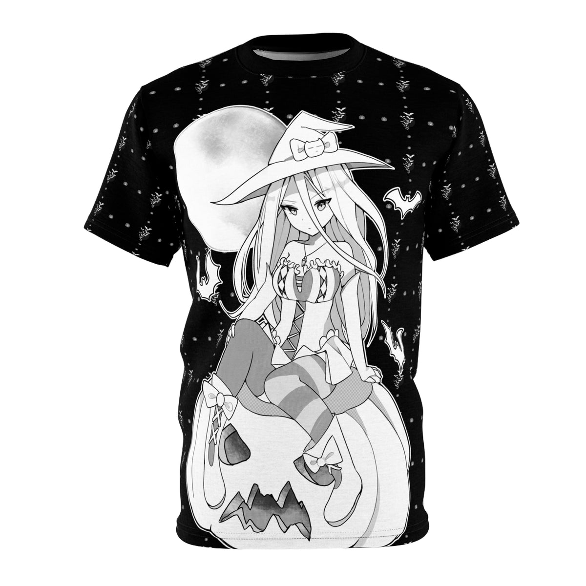 Yuuki - Little Bad Spells Monochrome - All Over T-Shirt