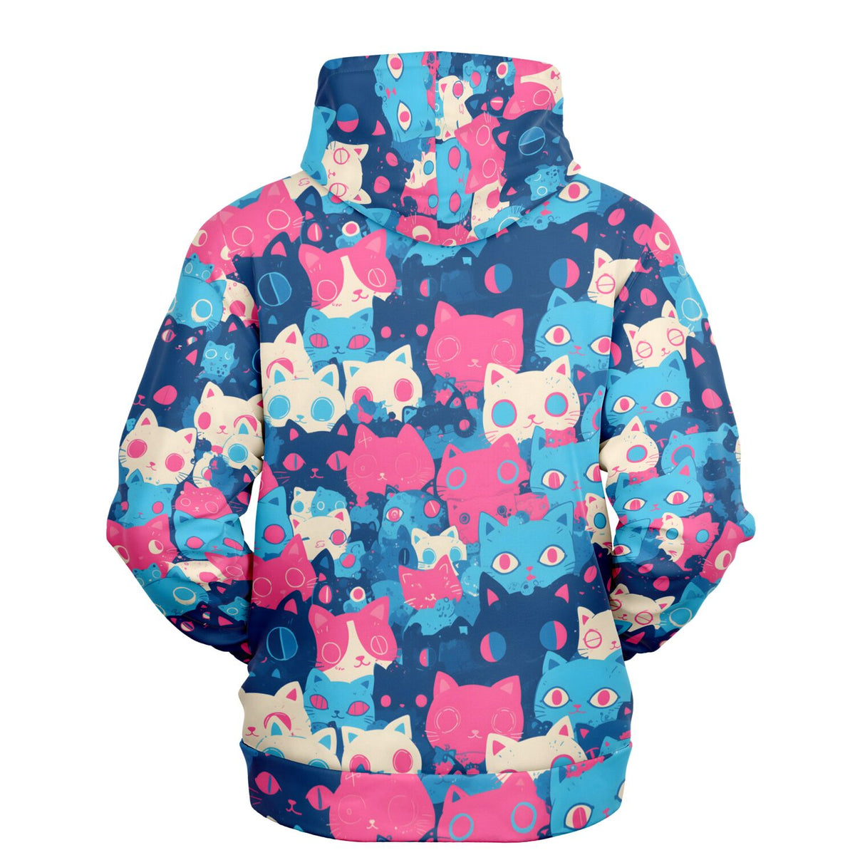 Pastel Cats - All Over Hoodie
