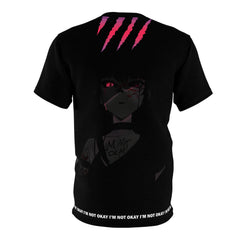Budo V3 Sad Monster Anime Girl Unisex AOP Cut & Sew T-shirt