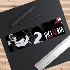 Victoria Blanche 2 - Deadly maid anime girl Bumper Stickers (Copy)