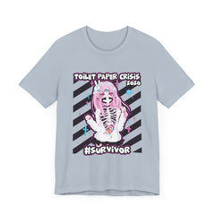 Maaya Creepy Cute anime Toilet Paper Crisis Unisex T-shirt