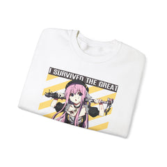 Lucille Toilet Paper Crisis Survivor Sexy Bad Anime Nun Unisex Sweatshirt