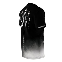 Ahmya V2 -B&W- Unisex AOP Cut & Sew Tee