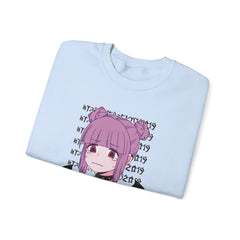 Budo Kawaii Sad Anime Girl Unisex Sweatshirt