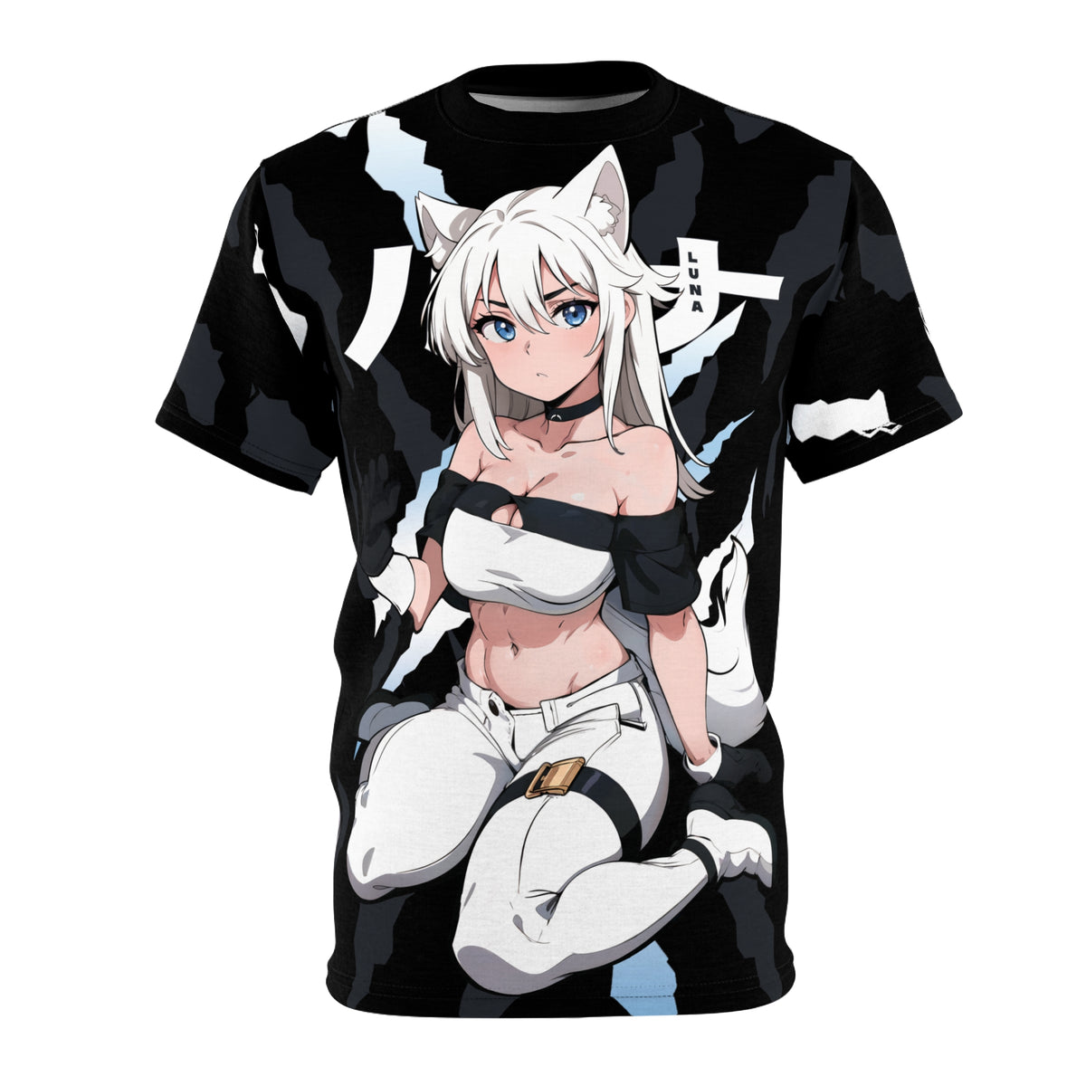Luna - The Quiet Moon - All Over T-Shirt