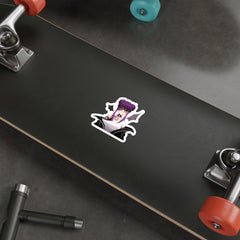 Budo V3 Sad Monster Anime Girl Die-Cut Sticker