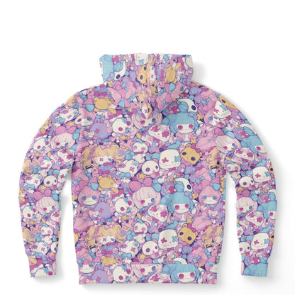 Pastel Creepy Dolls - All Over Hoodie
