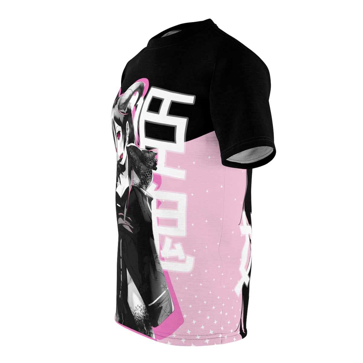 Oni-Hime - Demon Princess Monochrome - All Over T-Shirt