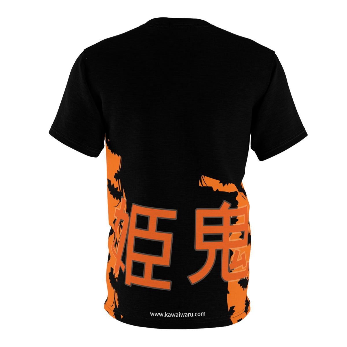 Oni-Hime - Demon Princess Halloween Monochrome - All Over T-Shirt