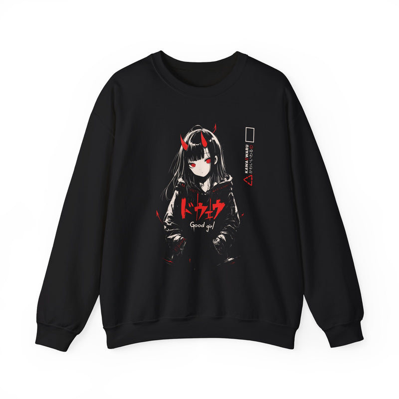 Good girl streetwear Anime-Inspired Unisex Sweatshirt
