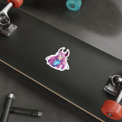 Bust up-Maaya cosplaying as Kaguya from Naruto - cute anime girl Die-Cut Sticker