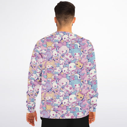 Pastel Creepy Dolls - All Over Sweatshirt