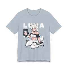 Luna - Wolf anime girl - werewolf Unisex T-shirt