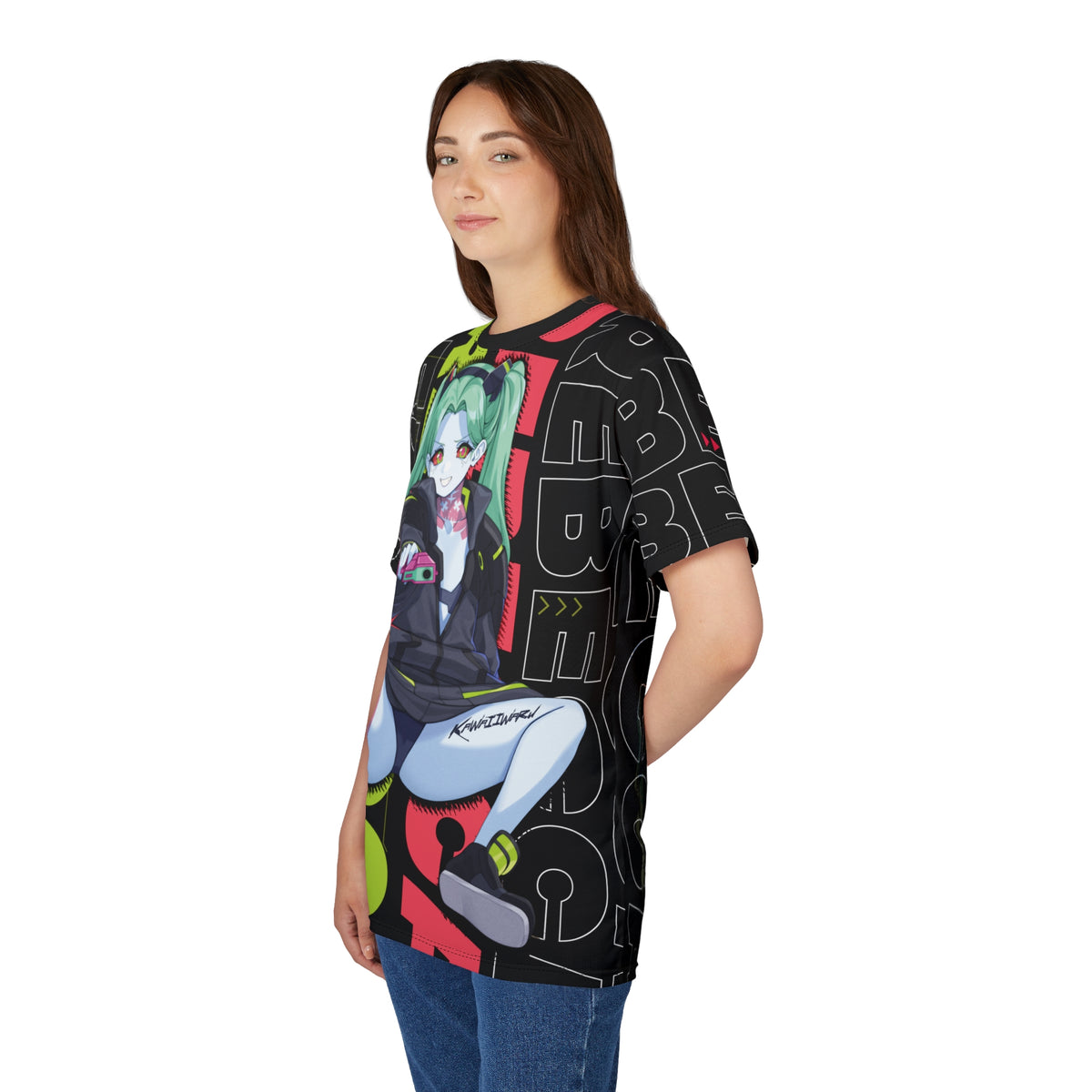 Rebecca - Cyberpunk - All Over T-Shirt