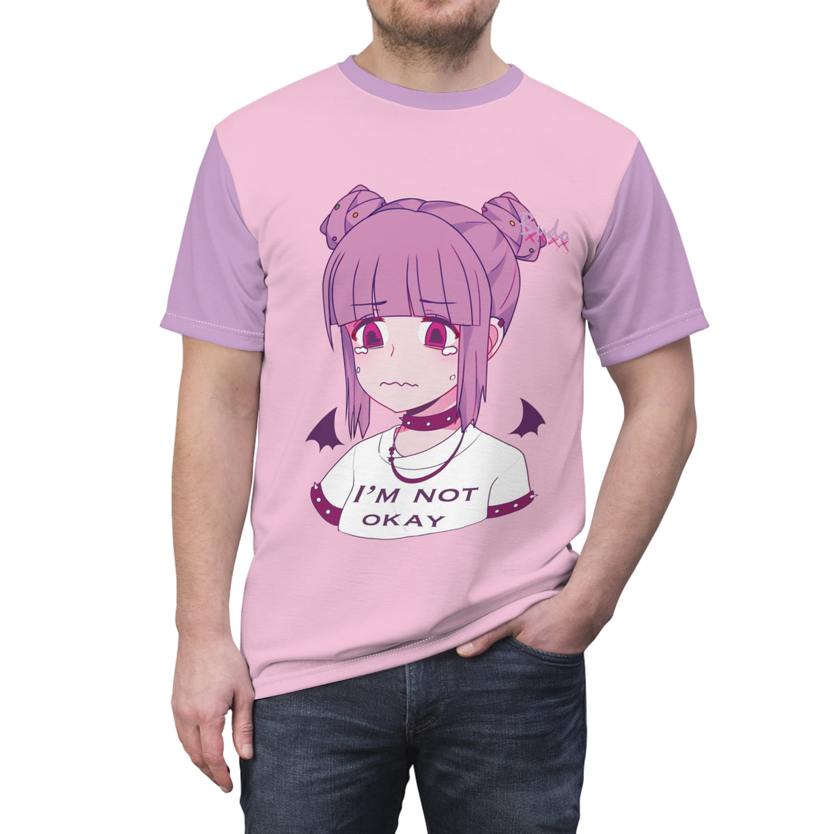 Budo - I'm Not Okay Pastel - All Over T-Shirt
