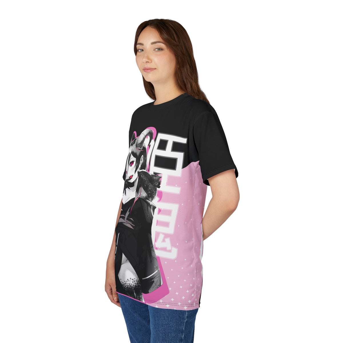 Oni-Hime - Demon Princess Monochrome - All Over T-Shirt