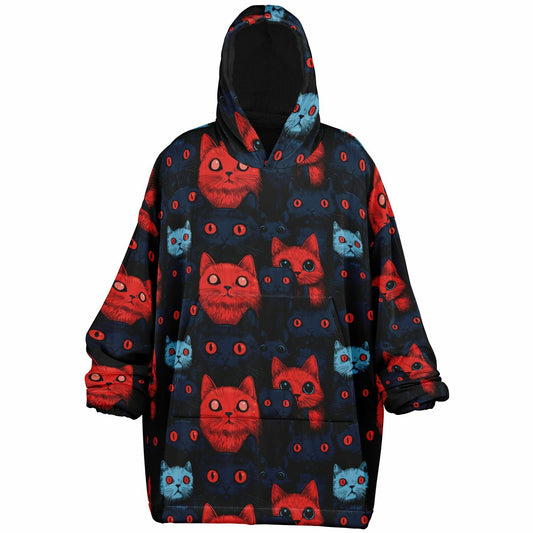 Cats of Doom - Fluffy Snug Hoodie