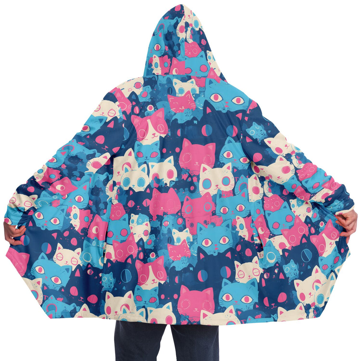 Pastel Cats - Cloak