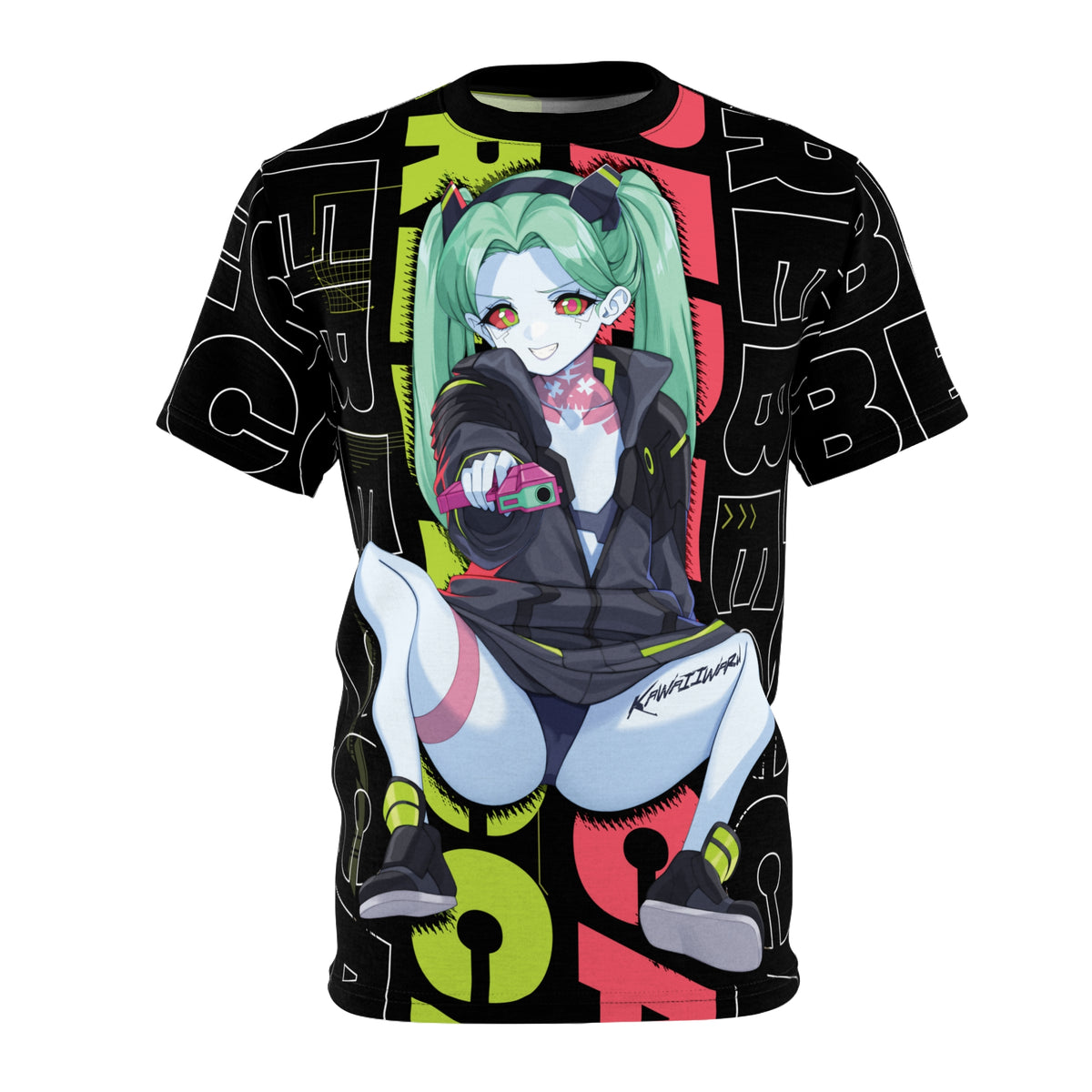 Rebecca - Cyberpunk - All Over T-Shirt