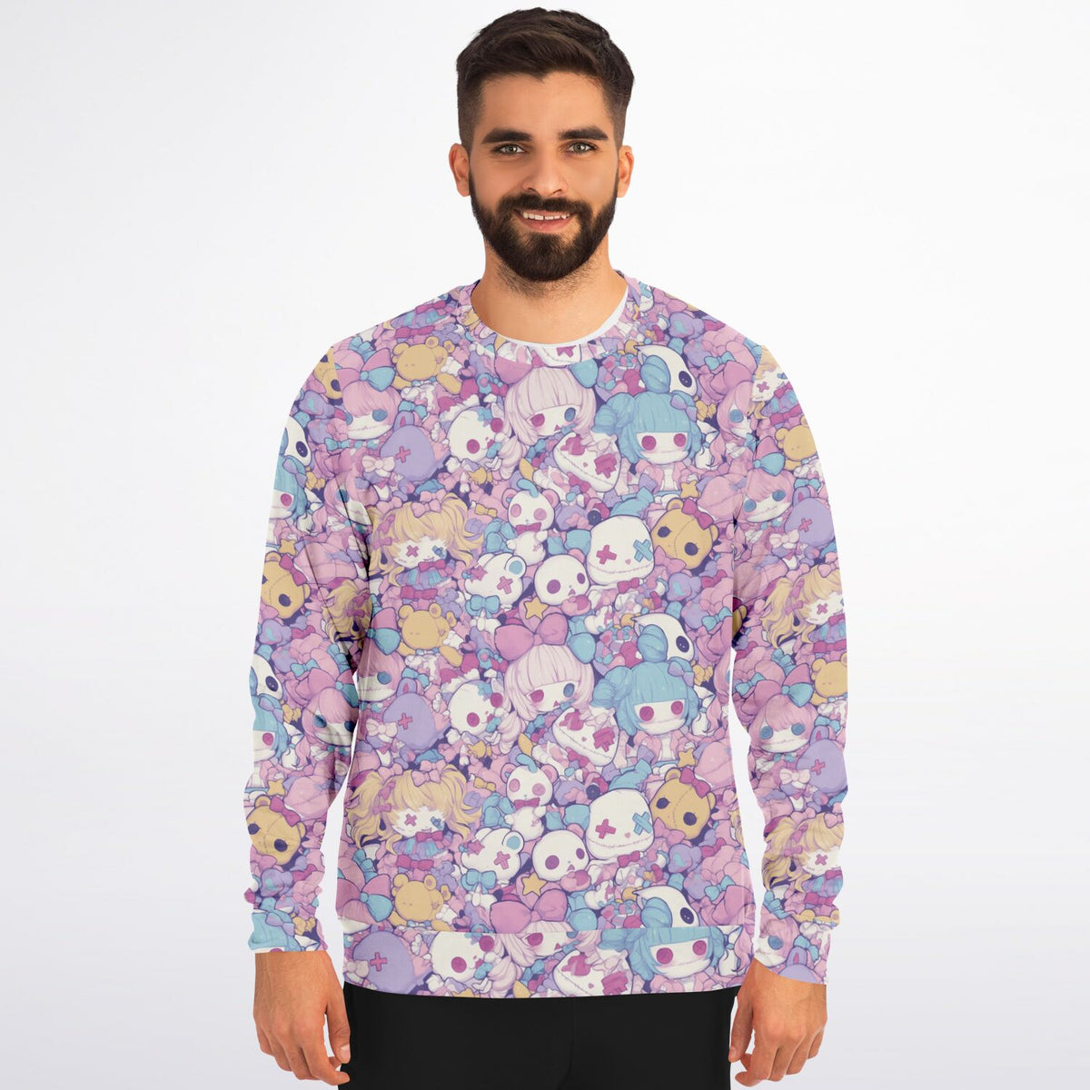 Pastel Creepy Dolls - All Over Sweatshirt