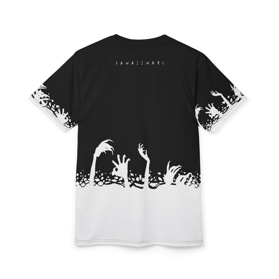 Chiroko - Necromancer Monochrome - All Over T-Shirt