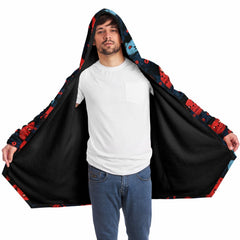 Cats of doom Japanese creepy art Cloak