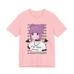 Budo Kawaii Sad Anime Girl Unisex t-shirt