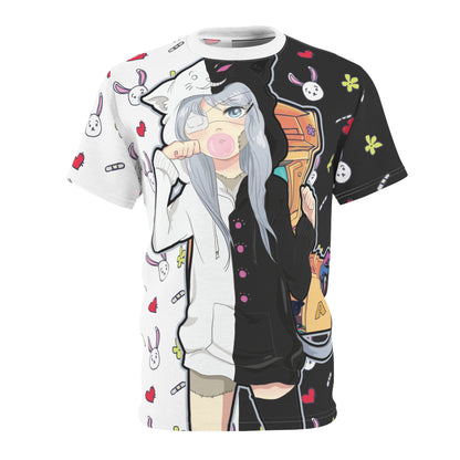 Aahra - Five More Minutes Lazy Day - All Over T-Shirt