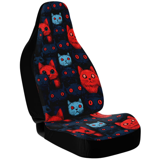 Cats of Doom - Car Seat Covers Set of 2