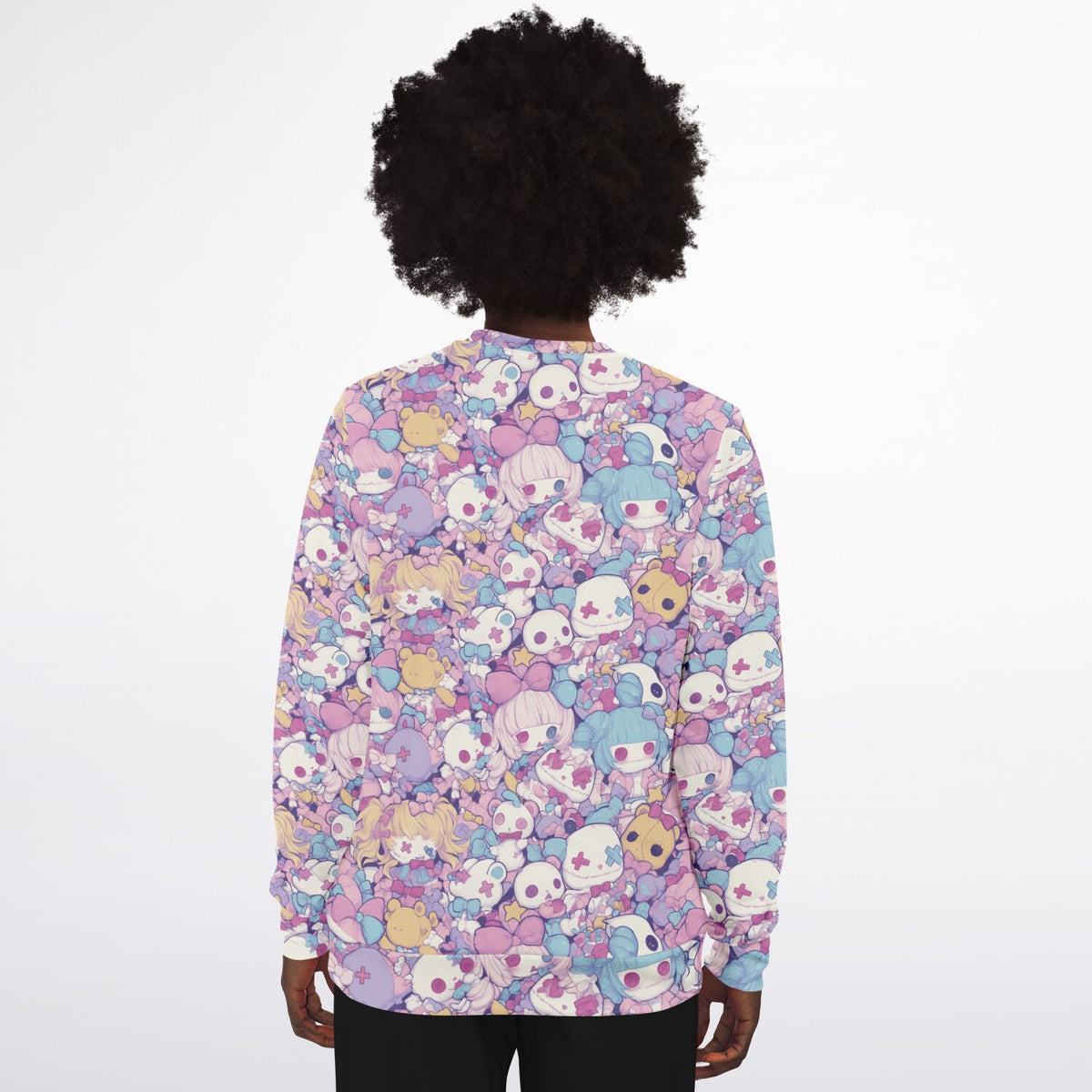 Pastel Creepy Dolls - All Over Sweatshirt