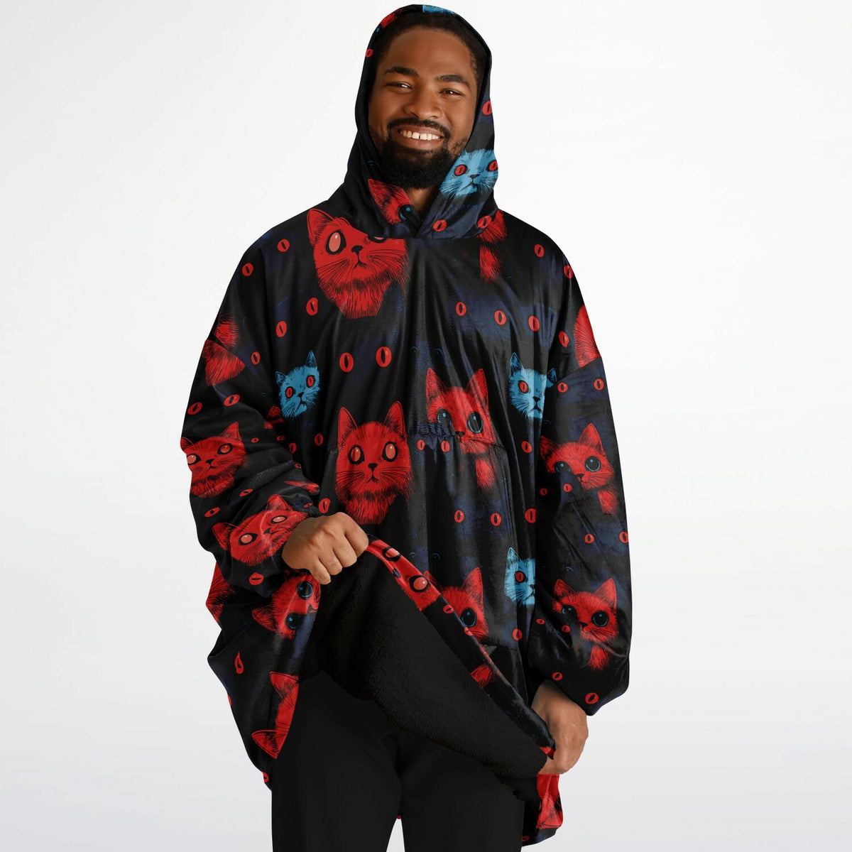 Cats of Doom - Fluffy Snug Hoodie