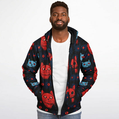 Cats of Doom - Sherpa Jacket Hoodie