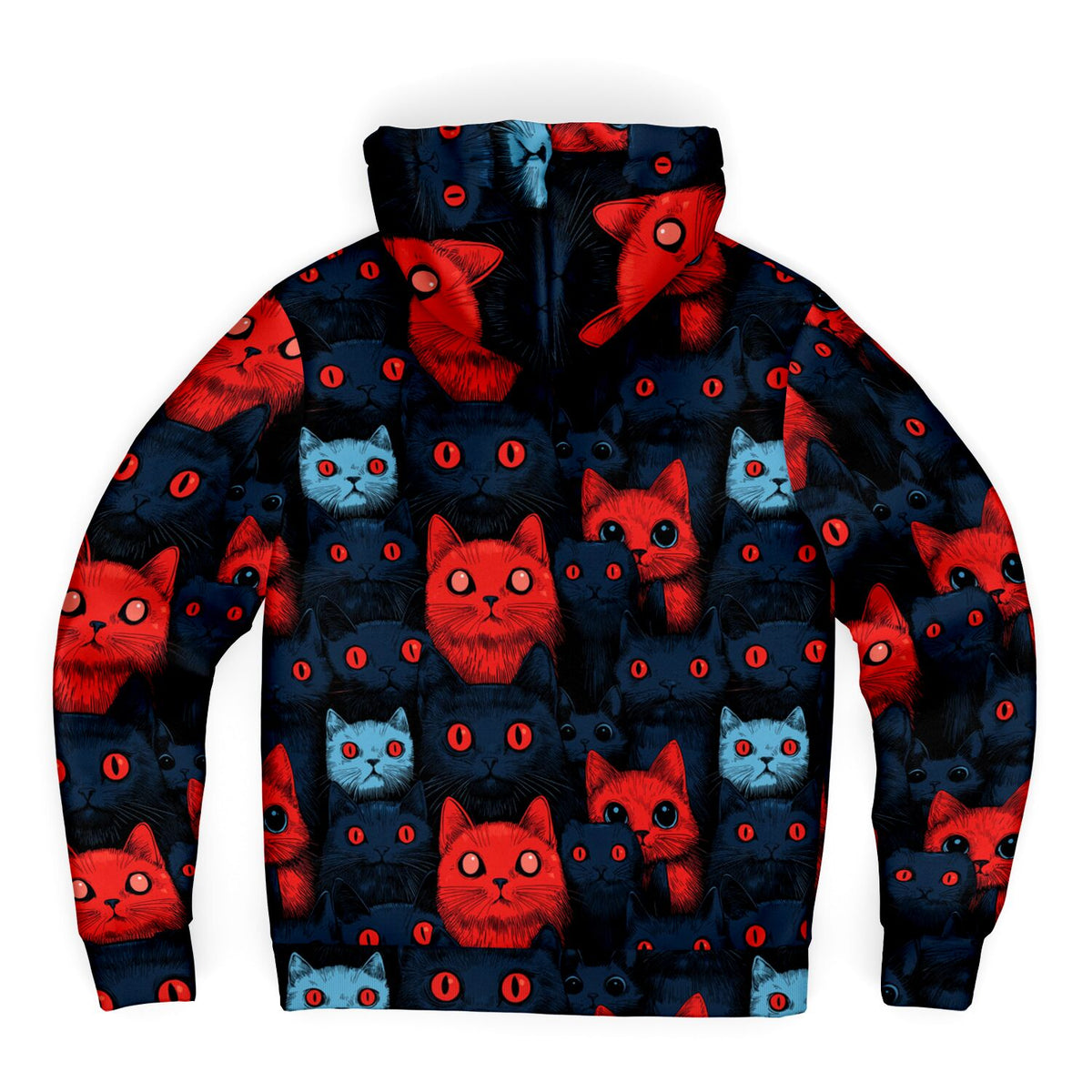 Cats of Doom - Sherpa Jacket Hoodie