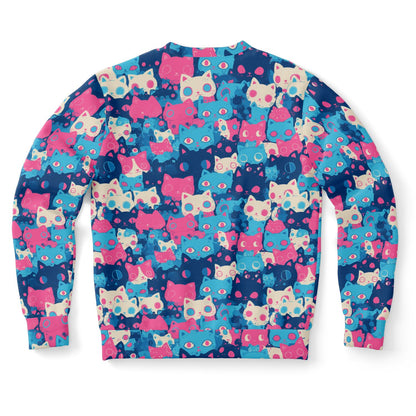 Pastel Cats - All Over Sweatshirt