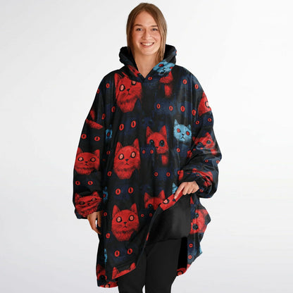 Cats of Doom - Fluffy Snug Hoodie