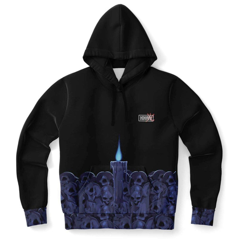 Hikari Sexy Waifu Anime Girl Unisex AOP Hoodie - kawaiiwaru