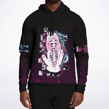 Maaya XP Creepy Cute anime Unisex AOP Hoodie - kawaiiwaru