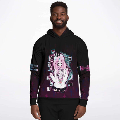 Maaya XP Creepy Cute anime Unisex AOP Hoodie - kawaiiwaru