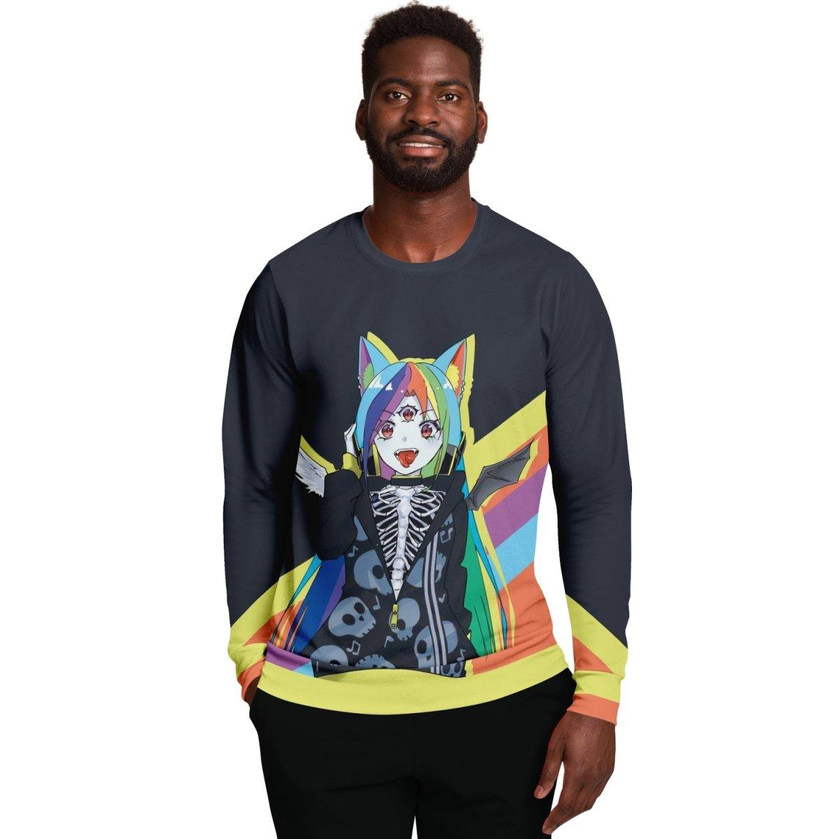 Niji Unisex Aop Sweatshirt - kawaiiwaru