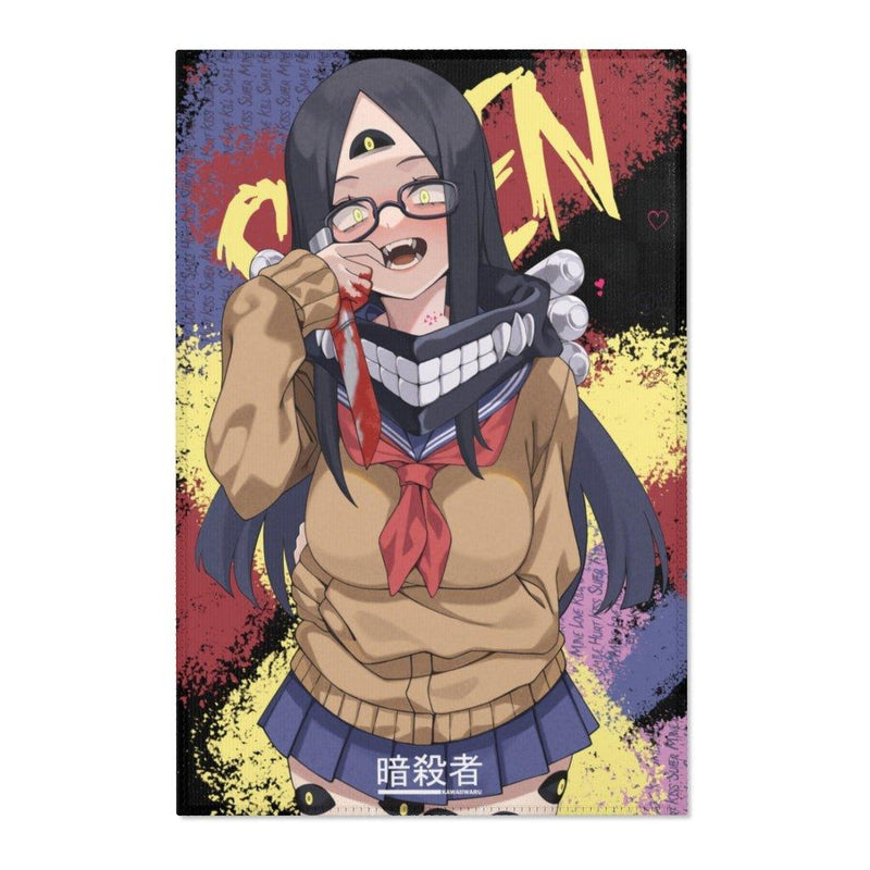 Sehen cosplaying as Himiko Toga - X Edition - Crazy Waifu Anime Girl Area Rug - kawaiiwaru
